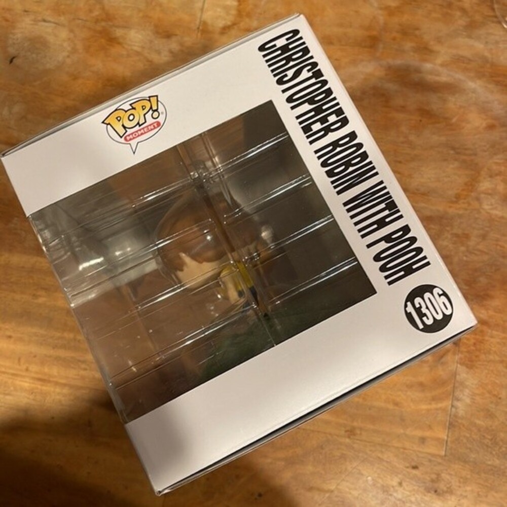 Funko Disney POP Moment Winnie the Pooh Christopher Robin with Pooh Vinyl Figure - Picture 5 of 7